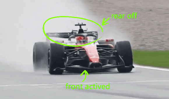 Ferrari SF-26 Partial Active Aero Configuration